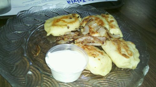 Mike & Tony’s offer “Pittsburgh Best Pierogies” from Pierogies Plus
