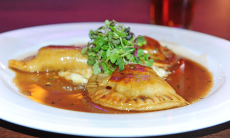 Braised Short Rib Pierogies - Photo by Andrew Russell, Tribune Review