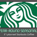 If I planned Starbucks seasonal coffees