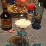 Christmas cookie-tini for the holidays