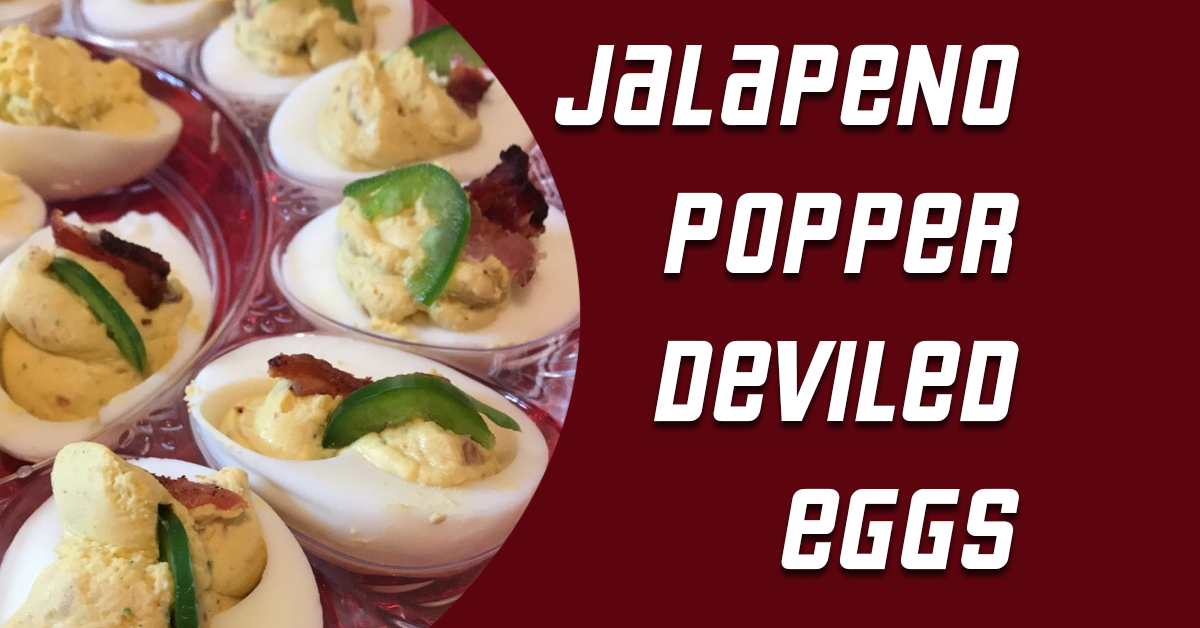 Jalapeno Popper Deviled Eggs