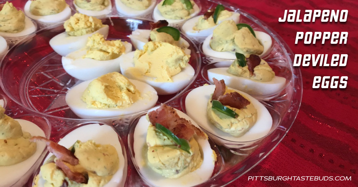 Snazzy, Jazzy Jalapeño Popper Deviled Eggs