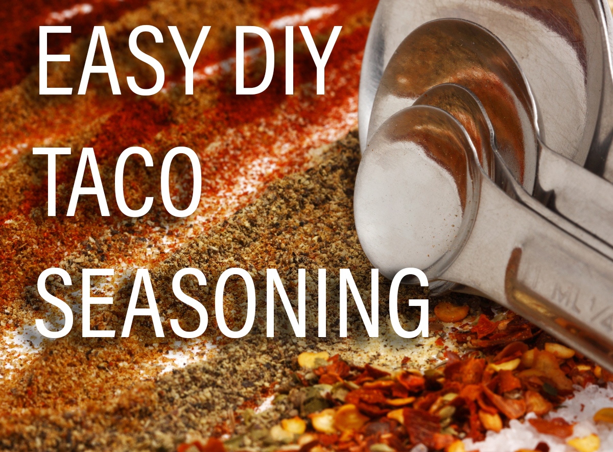 A Spice Rack Taco Seasoning, simple and homemade